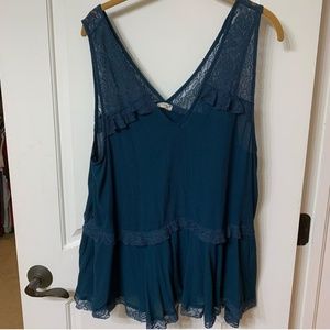 SALE SALE SALE !! Free People Lace Tank!